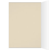 Flying Umbrella Man  Handwriting Note Card (Binnen (Links))