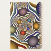 Flying Up Colorful Moderne Art Fractal Abstrait (Dos)