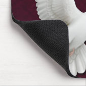 Flying White Dove  Mousepad Muismat (Hoek)