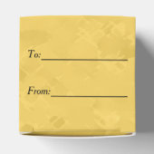 Flying Wild Ducks Yellow Bedankdoosjes (Bovenkant)