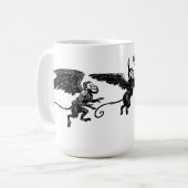 Flying Winged Monkey Mok Wizard of Oz cup (Voorkant links)