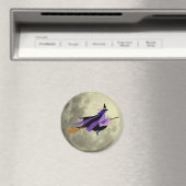 Flying Witch Magnet Magneet (Insitu (Vaatwasser))