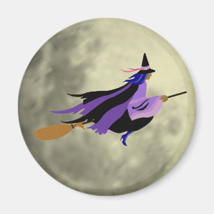 Flying Witch Magnet Magneet