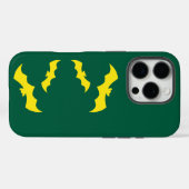 Flying Yellow Halloween Bats Case-Mate iPhone Case (Achterkant (horizontaal))