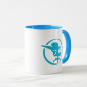 FlyJSim - tasse de Blue Two-tone Company (Devant droit)