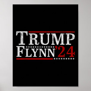 Flynn 2024 Vice President Take American Back Manne Poster