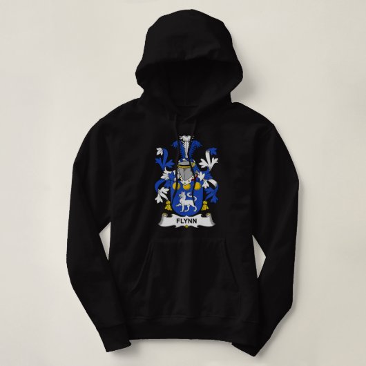 Flynn Coat of Arms  Family Crest  Hoodie (Design voorkant)