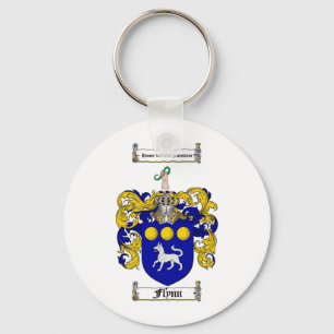 FLYNN FAMILY CREST - FLYNN COAT VAN WAPENS SLEUTELHANGER