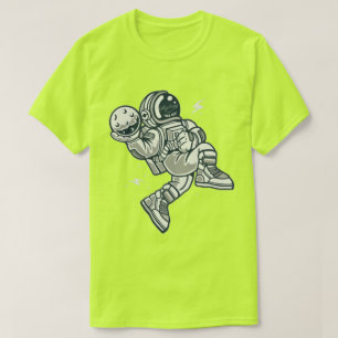 Flyology Astroman safety green T-shirt