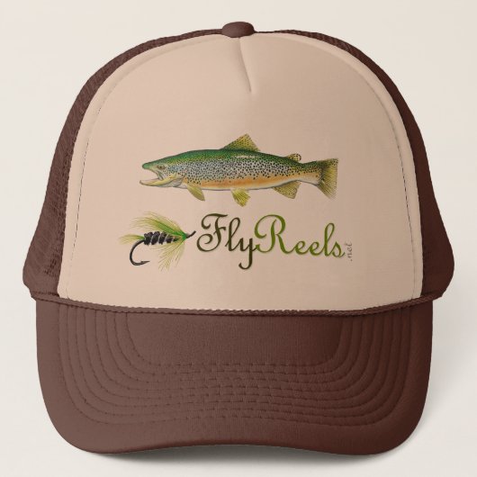 FlyReelsHat Trucker Pet (Voorkant)