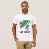 FLYTRAP VAN VENUS? FUNNY CARTOON T-SHIRT (Voorkant volledig)
