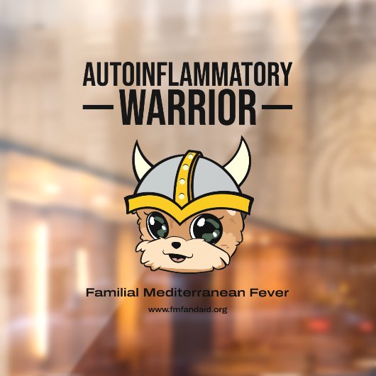 FMF Warrior Window Sticker (Vel 2)