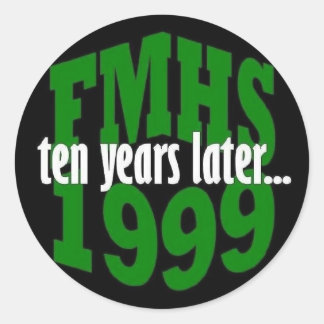 FMHS Klasse van '99 Reunion Stickers