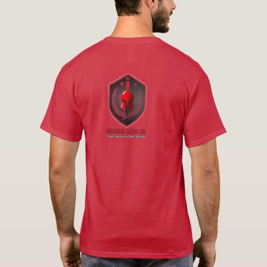 FMI T - Rood T-shirt (Achterkant)