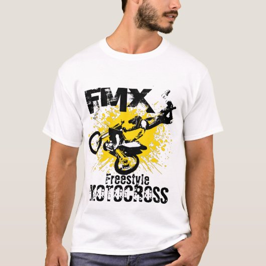 FMX Motocross freestyle T-shirt (Voorkant)