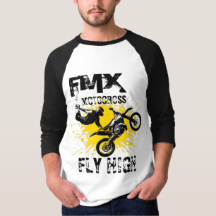 FMX Motocross vliegen hoog T-shirt