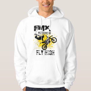 FMX Motocross — Vlieghoogtehooi Hoodie