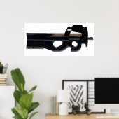 FN P90 POSTER (Thuiskantoor)