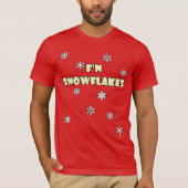 F'n Snowflakes Holiday T-shirt (Voorkant)