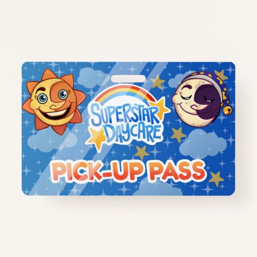 FNAF Beveiligingsinbreuk Pick-Up Pass Badge (Voorkant)