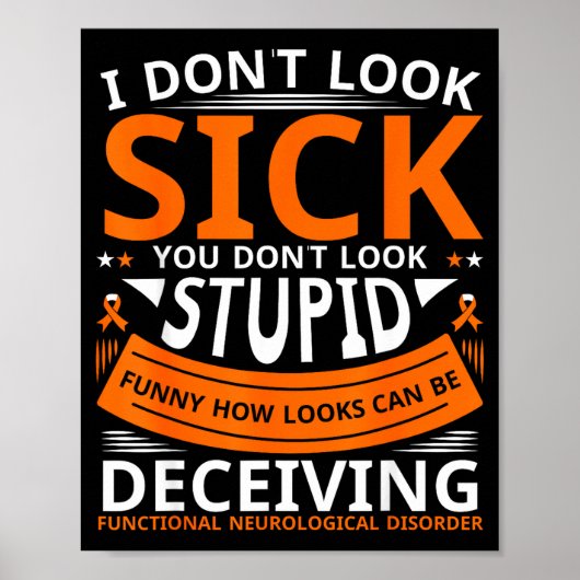Fnd Functional Neurological Disorder Apparel I Don Poster (Voorkant)