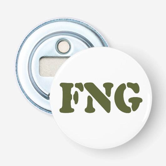 FNG BUTTON FLESOPENER (Voorkant)