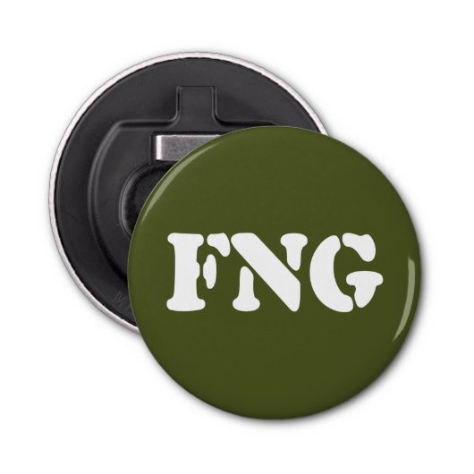 FNG BUTTON FLESOPENER (Voorkant)