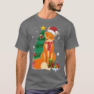 Fo Lover Family Matching Santa Hat Fo Animal Chris T-shirt