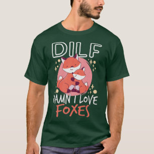 Fo Lover Foes Love Red Fo Cute Fo Fennec Fo T-shirt