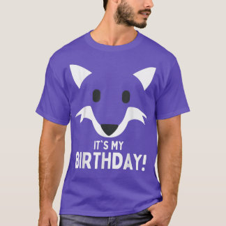Fo Lover is mijn geboortedag jongens meisjes T-shirt