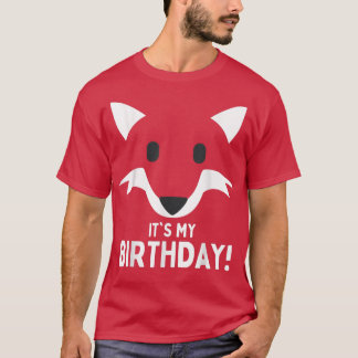 Fo Lover is mijn geboortedag jongens meisjes T-shirt