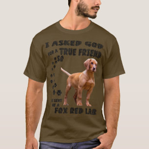 Fo Red Lab Quote mam Pap Costume, Cute Ruby Labrad T-shirt