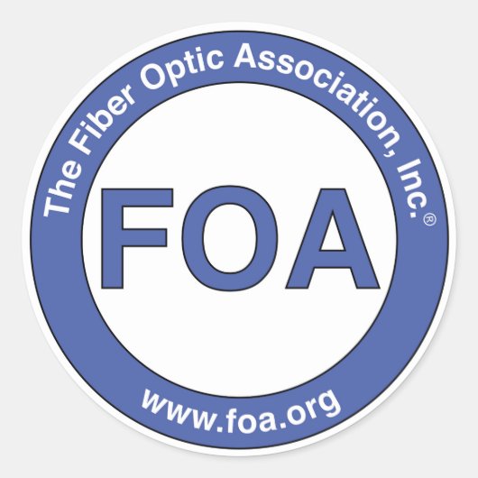 FOA grote logo stickers (Voorkant)
