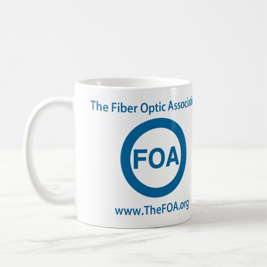 FOA-logo koffiemok (Links)