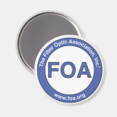FOA logo magneet (Voorkant / Achterkant)