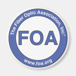 FOA logo magneet
