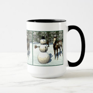 Foal en Snowman Mok