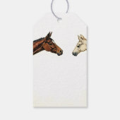 "Foal Friends" Gift Label van Esorada Cadeaulabel (Achterkant)