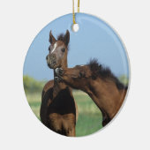 Foalen afspelen 2 keramisch ornament (Links)