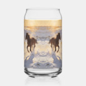 Foals at Play Blikvorm Glas (Rechts)