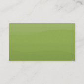 Foamgreen Waves - Business Visitekaartje (Achterkant)