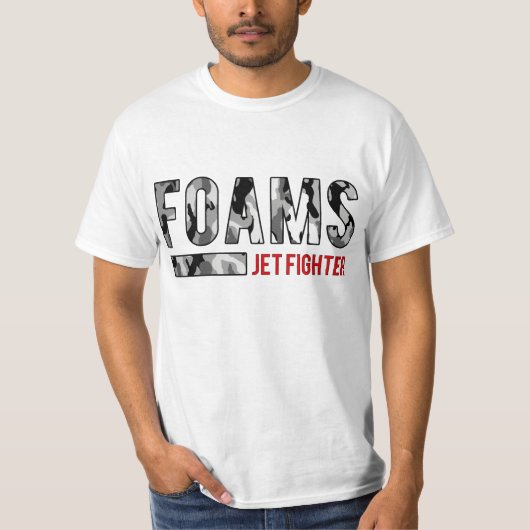 Foamposite Jet Fighter T-shirt (Voorkant)
