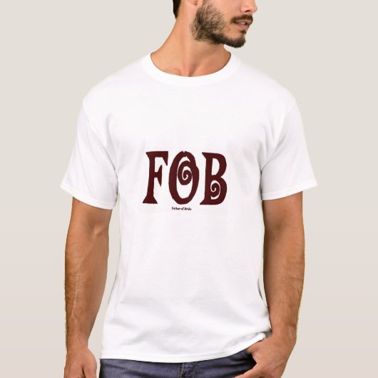 FOB (Père de la Mariée) T-shirt Brown (Devant)