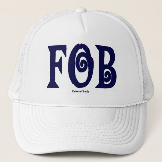 FOB-Pet (vader van de Bride) Trucker Pet (Voorkant)