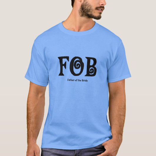 FOB "Vader van de Bride" Shirt (Voorkant)