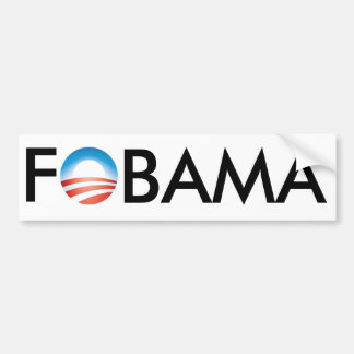 FOBAMA BUMPERSTICKER