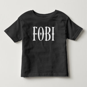 FOBI Angst om opgenomen te worden in Dark Humor Go Kinder Shirts