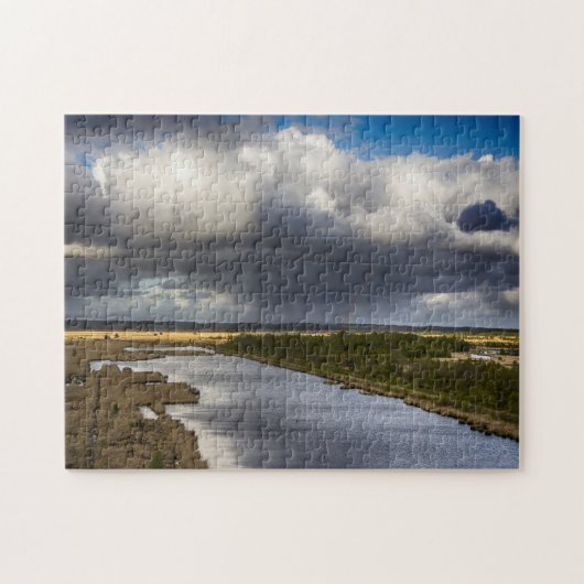 Fochteloërveen Holland. Legpuzzel (Horizontaal)