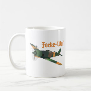 Focke-Wulf Fw 190 Duits WWII-vliegtuig Koffiemok