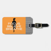 Focu Believe Breathe Bagagelabel (Voorkant horizontaal)